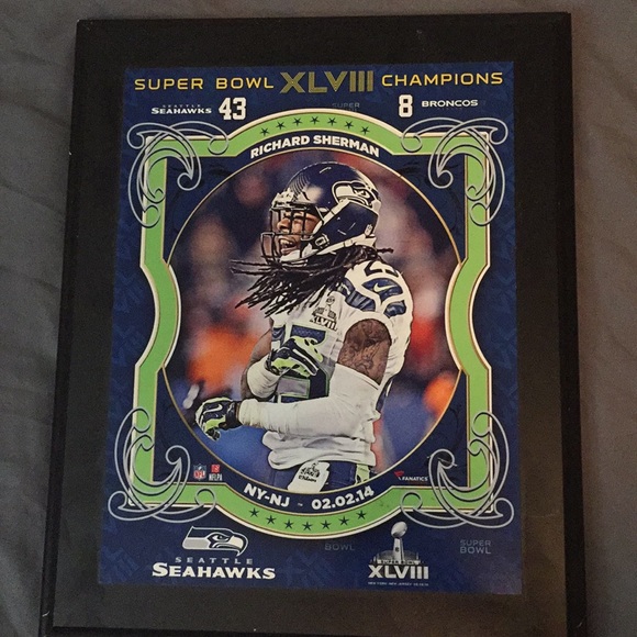 Other - Super Bowl XLVIII R. Sherman/Seattle piggy bank